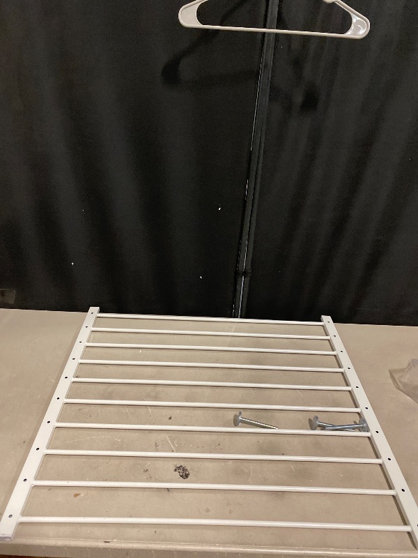 View 2 of Safety Window Guard Adjustable Kid Security Window Guardrail 34''*31.5'' White, Fixed Window Guard, Single Pack – Adjustable Width, Non-Egress, Enhanced Kid Safety