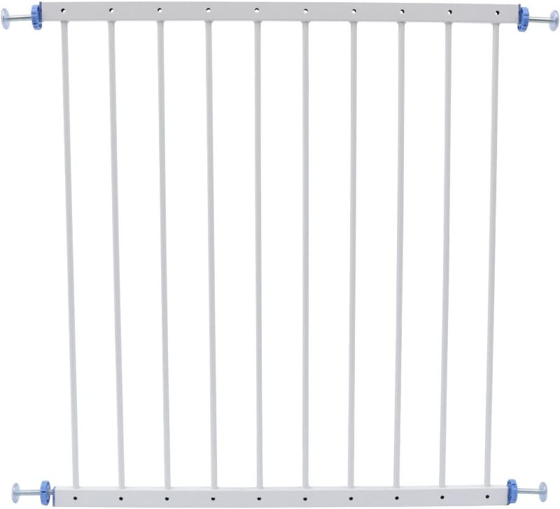 Photo 1 of Safety Window Guard Adjustable Kid Security Window Guardrail 34''*31.5'' White, Fixed Window Guard, Single Pack – Adjustable Width, Non-Egress, Enhanced Kid Safety