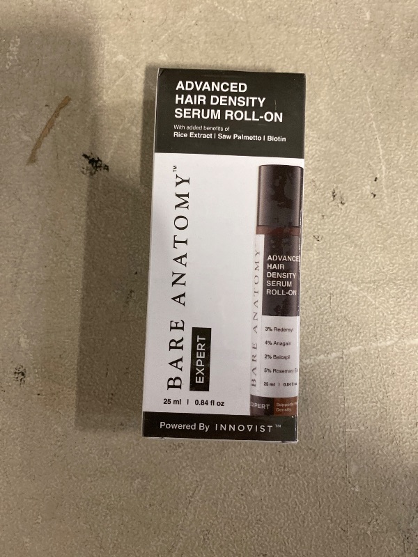 Photo 1 of Advanced Hair Density Roll-On| 3% Redensyl + 4% Anagain + 2% Baicapil + 5% Rosemary, Rice Water, Biotin & Saw Palmetto| Reduces Hair Fall, Supports Hair Growth for Men & Women | 25ml