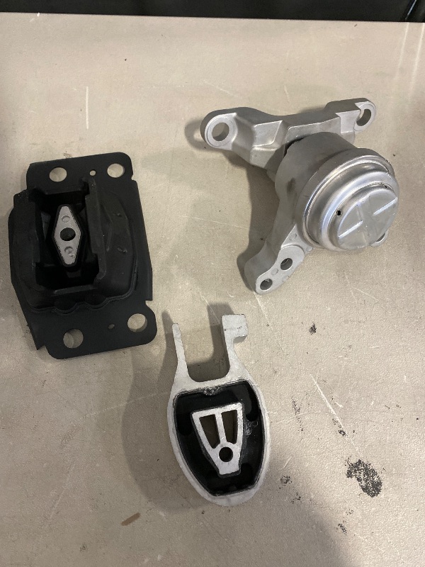 Photo 1 of 3PCS Engine Motor Transmission Mount Kit for Fusion 1.6L 2013-2014 and for Fusion 1.5L 2014-2020 Replacement, OE 3327, 3329, 3348