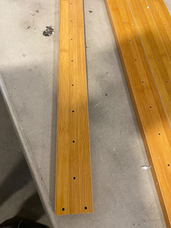 Photo 1 of 4 Pack 48" x 2 1/2" Polished Wood Cuts