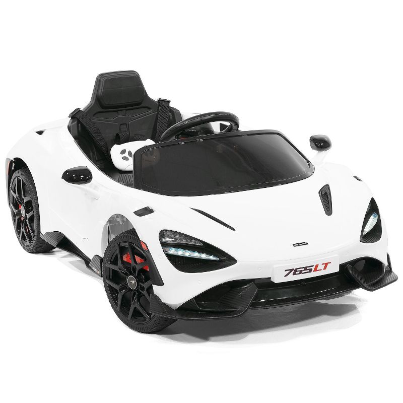 Photo 1 of McLaren 765LT 12V Kids Ride-On Car with R/C Parental Remote (White) *Part List 8th image*