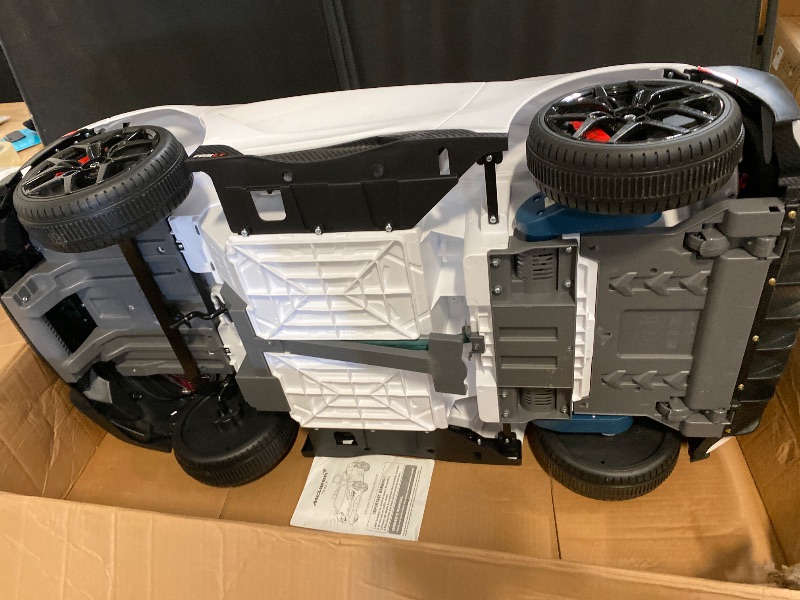 Photo 1 of McLaren 765LT 12V Kids Ride-On Car with R/C Parental Remote (White) *Part List 8th image*
