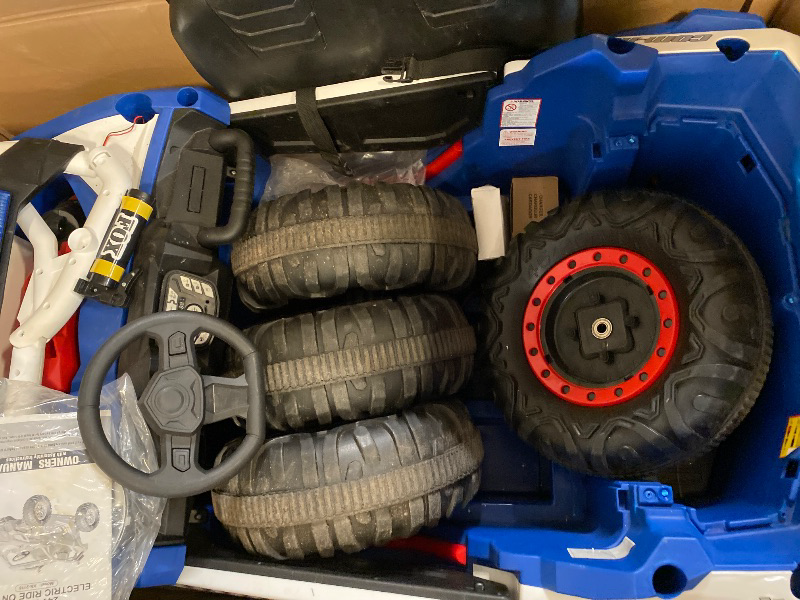 Photo 1 of Freddo Toys UTV 4x4 24V Ride-On, 2-Seater, Leather Seat, Remote Control, Bluetooth, EVA Tires, 3–8 Years, 132 lb Capacity