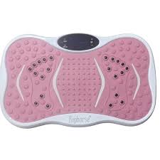 Photo 1 of HopHorse Adjustable Speed Vibration Plate – Quiet Home Exercise Equipment for Full Body Fitness, Multifunctional Walking Pad & Pedal Exerciser Alternative, Power Vibration Plates for Workout & Muscle Toning Pink
