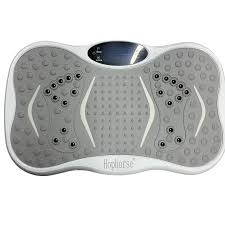 Photo 1 of HopHorse Adjustable Speed Vibration Plate – Quiet Home Exercise Equipment for Full Body Fitness, Multifunctional Walking Pad & Pedal Exerciser Alternative, Power Vibration Plates for Workout & Muscle Toning Grey