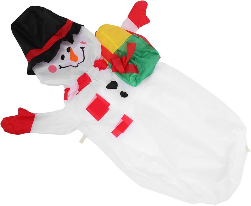 Photo 1 of 4Ft. Led Outdoor Snowman Inflatable Christmas Decorations Snowman Inflatable for Party Decoration String Lights