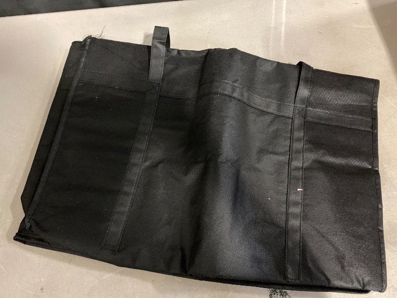 View 3 of Insulated Bags for Food Delivery, XXXL Pizza Delivery Bags, Large Capacity Cooler Bag Keep Food Warm for Grocery Shopping and Catering, Foldable, Heavy-Duty (Black)