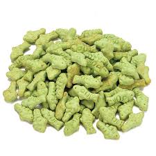 Photo 1 of 150G Mint Fish Shape Cat Biscuits Oem Treats For Cats Natural And Healthy Cat Snacks