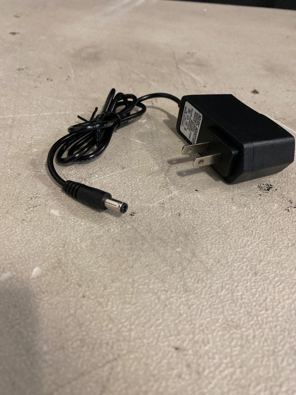 Photo 1 of 9V DC Power Adapter 1A Power Supply, DC 9V Power Cord, 9Volt 1000mA DC Adapter, Cord Plug 5.5mm x 2.5mm