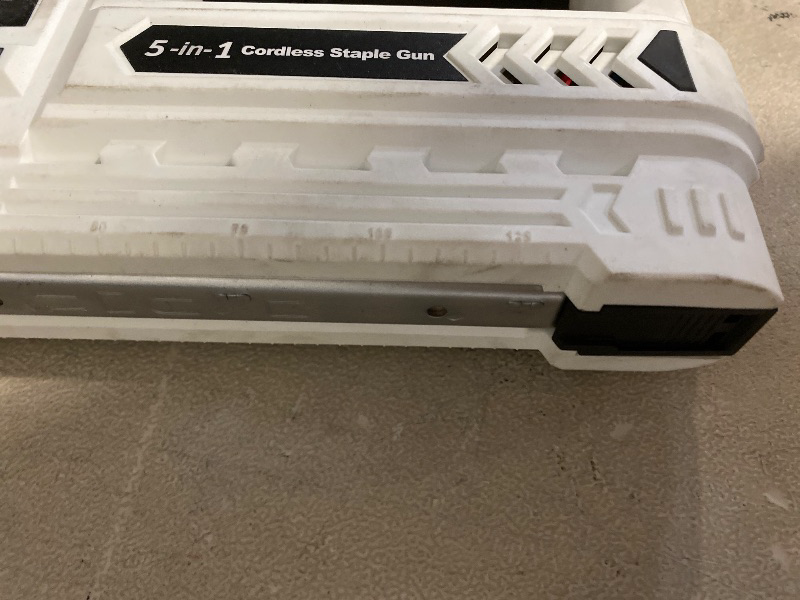 Photo 1 of Bielmeier Cordless 2-in-1 Stapler/ Nailer w/ Battery 2000pcs | Missing battery and accessories + Minor Scratches/Use