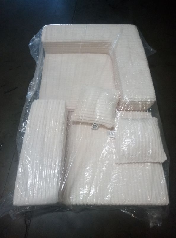 Photo 1 of 70x40in White 2-piece Soft Sofa