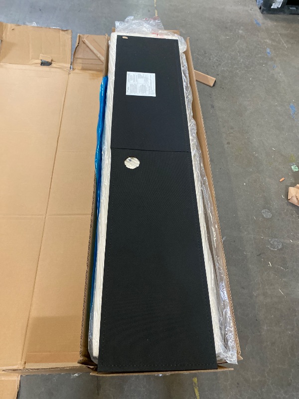 Photo 1 of Full Size Modern Velvet Upholstered Platform Bed Frame With Outlet Cream