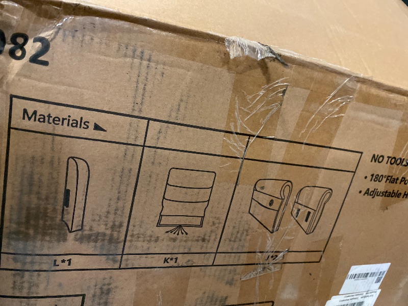 Photo 1 of Box 2/2 Power Lift Recliner Chair for Elderly with Adjustable Headrest,Electric Lift Chair with Massage and Heat, Lay Flat Recliner for Big and Tall, Brown | Missing Box 1/2