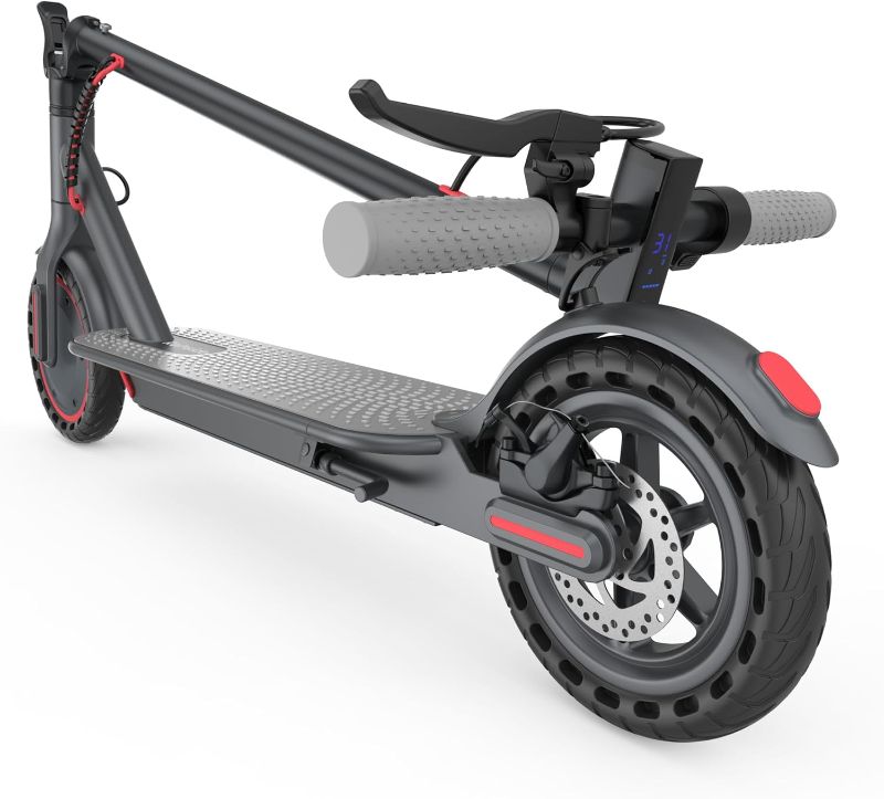 Photo 1 of Electric Scooter - 8.5"/10''/14'' Solid Tires, 350W/500W Motor, Up to 19/22MPH& 16/21/23/24Miles Long-Range Portable Commuting Scooter for Adults with Double Braking System