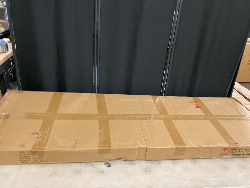 Photo 1 of Brown Wood Standup Mirror 62" x 20"