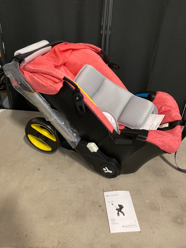 Photo 1 of Multi-Functional Baby Stroller, Lightweight 4 in 1 Folding Stroller, Ultra Compact & Airplane-Friendly Travel Systems, One-Handed Folding Cradle for Toddler, Only 19.84 lbs