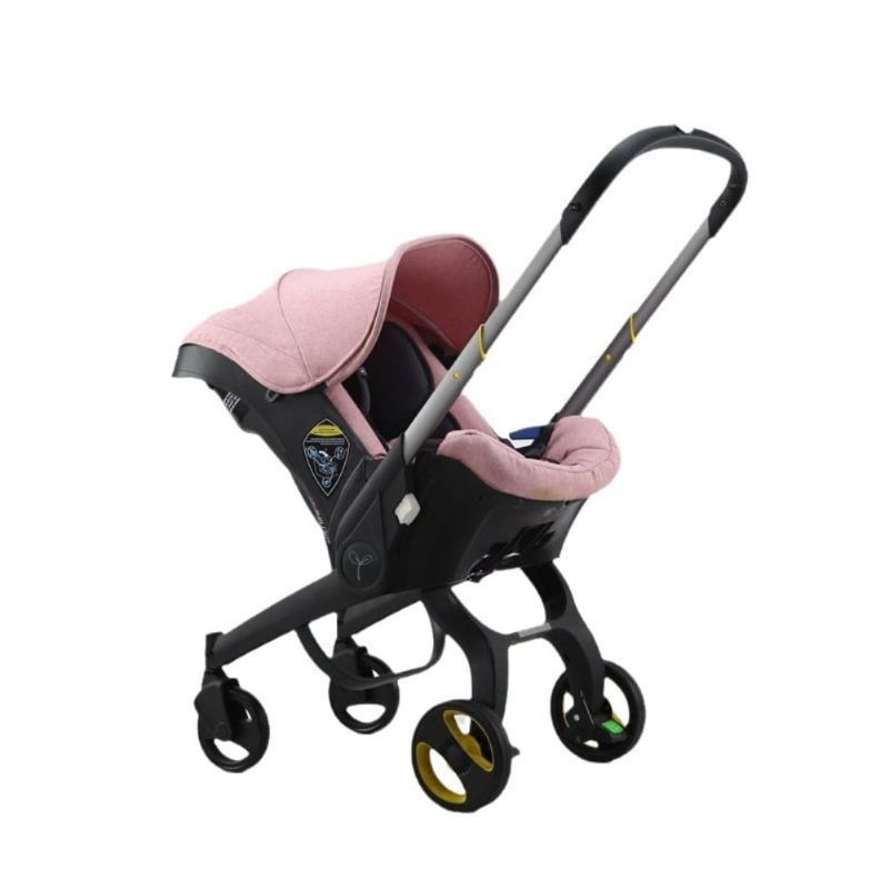 Photo 1 of Multi-Functional Baby Stroller, Lightweight 4 in 1 Folding Stroller, Ultra Compact & Airplane-Friendly Travel Systems, One-Handed Folding Cradle for Toddler, Only 19.84 lbs
