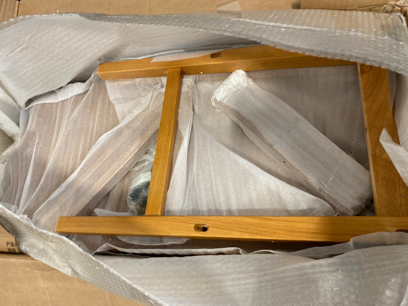 Photo 1 of Sealed | Counter Height Stools Set of 2, Farmhouse 25" Bar Stools with Solid Wood Legs& Back, Mid Century Modern Barstools Chairs for Kitchen Island, Dining Room, Cafe, Pub, Brown, Black