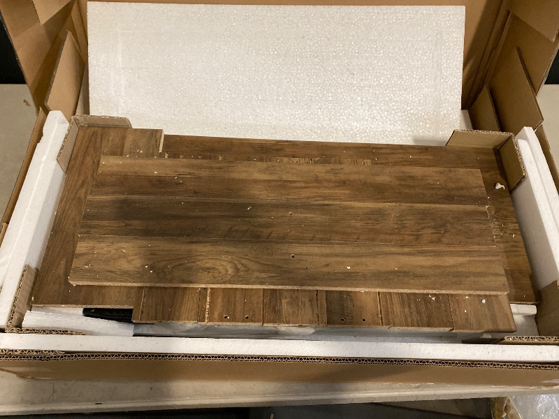 Photo 1 of Premium Side Board Storage Cabinet Knotty Oak