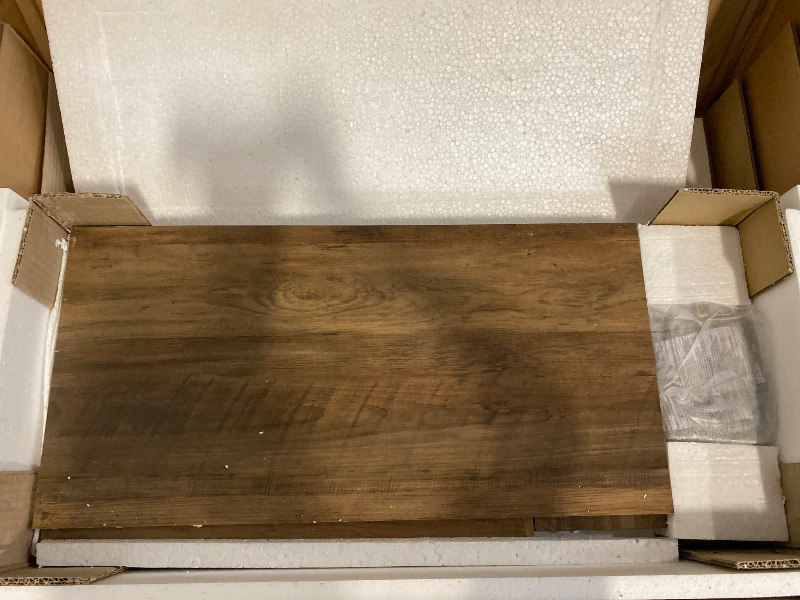 Photo 1 of Premium Side Board Storage Cabinet Knotty Oak
