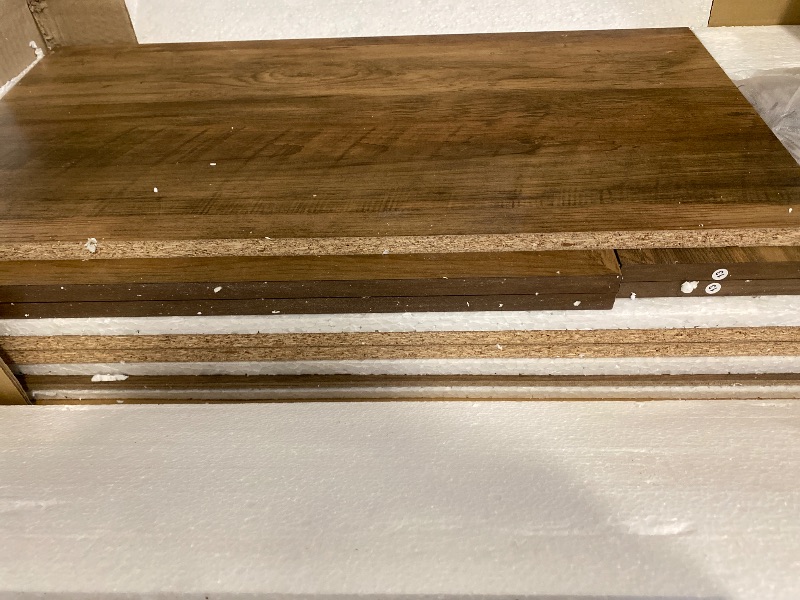 Photo 1 of Premium Side Board Storage Cabinet Knotty Oak