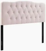 Photo 1 of Beige Twin Diamond Tufted Performance Velvet Headboard | Stock image is not same color as product
