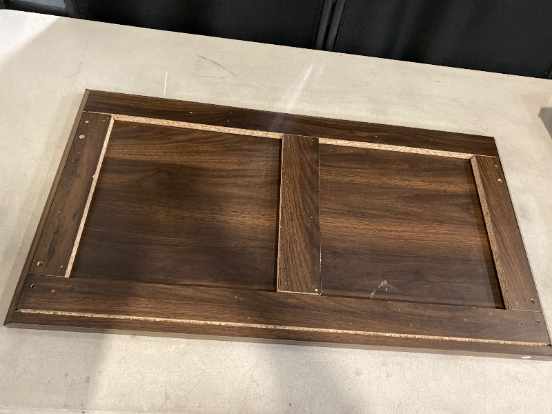 Photo 1 of 35 1/2" x 17" 5 Drawer Chest Cabinet Top Walnut