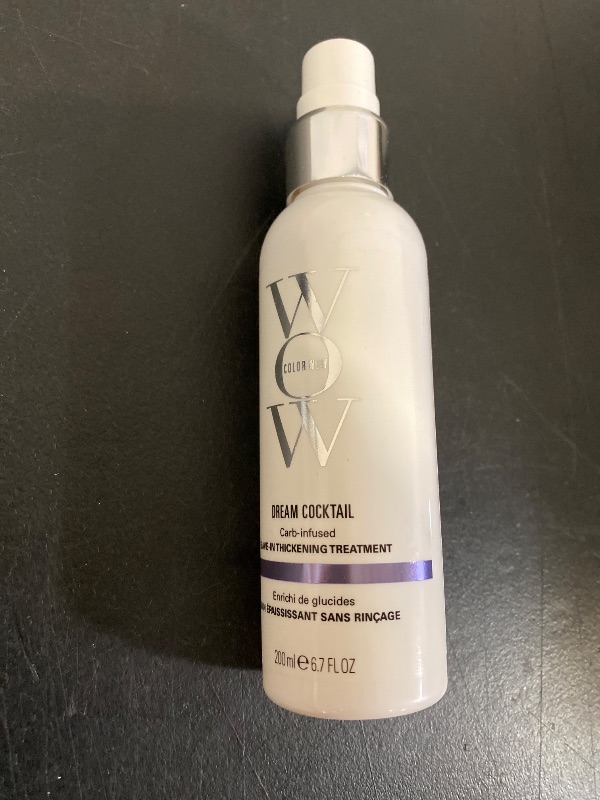 Photo 1 of COLOR WOW Dream Cocktail Carb Infused Leave-in Treatment – Transform Thin Hair to Thick & Full | with Heat Protection