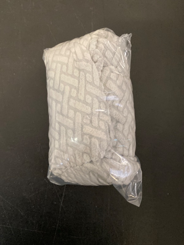 Photo 1 of Dining Chair Seat Cover, Stretch Dining Room Cushion Slipcovers Non-Slip Soft Seat Cover for Dining Chairs Washable Parson Kitchen Chair Protectors, L, Light Grey
