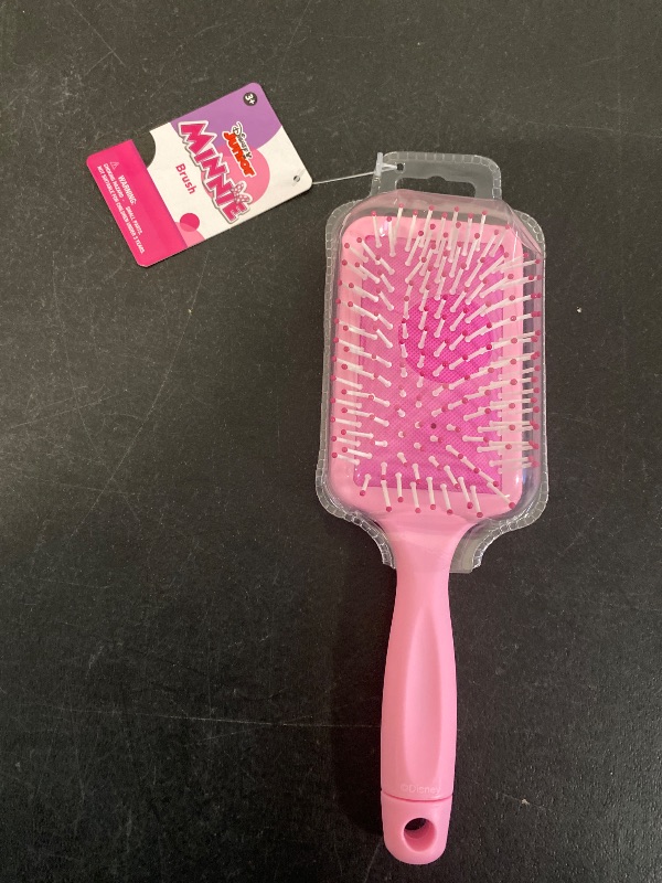 Photo 1 of Kids' Detangling Confetti Hair Brush - Fun Design with Disney Minnie - Gentle on Wet & Dry Hair - Ideal for Kids Ages 3+ - Makes Hair Care Enjoyable and Simple