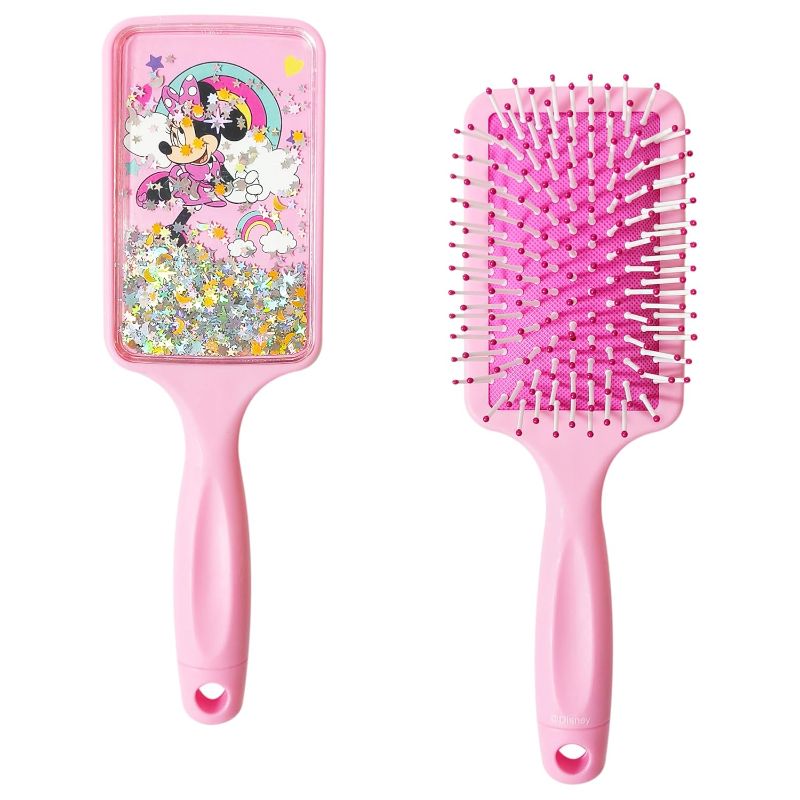Photo 1 of Kids' Detangling Confetti Hair Brush - Fun Design with Disney Minnie - Gentle on Wet & Dry Hair - Ideal for Kids Ages 3+ - Makes Hair Care Enjoyable and Simple