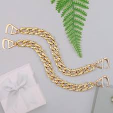 Photo 1 of 2 Pack Gold Croc Bling Charm Accessory