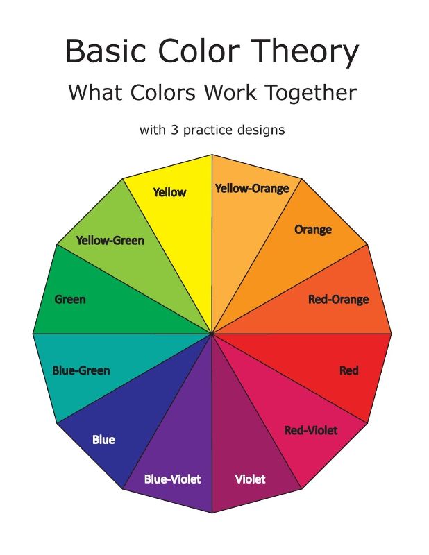 Photo 1 of Basic Color Theory What Colors Work Together by C. R. Gilbert