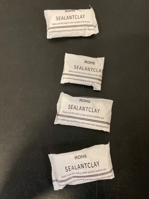 Photo 1 of 4 Count Waterproof Sealing Cement, Waterproof sealant, Suitable for Quickly Repairing wall Holes, Waterproof Sealing of air Conditioning Holes, and Repairing Gaps in Drainage Pipe Connections