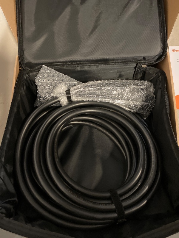 Photo 1 of J1772 EV Extension Cable 40ft,40A Safe Continuous 9.6KW Charging,Compatible with All J1772 Level 1/2 Chargers & EVs (40FT 40A)
