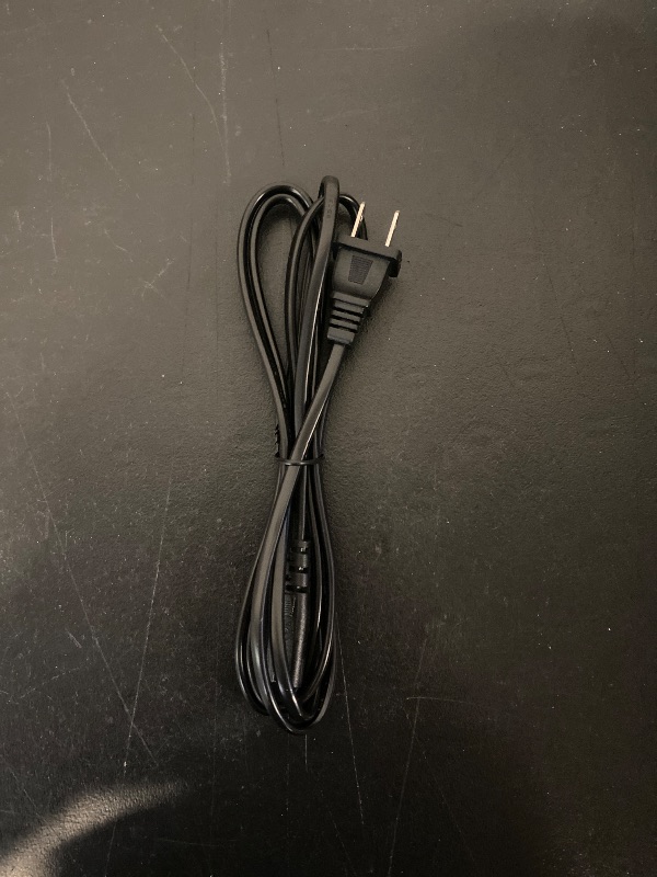 Photo 1 of Klipsch Subwoofer AC Power Cord Cable for AISAHOURSE Medela Symphony TCL Roku Sharp Insignia Hisense Smart LED LCD HD XIAOMI TV 2 Prong Power Cable