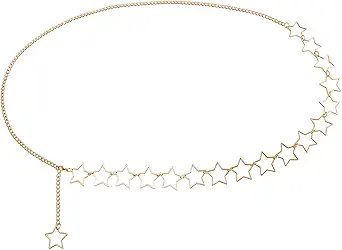 Photo 1 of Jean Chain Belt for Men&Women, Pocket Chain Goth Punk Chain Belt Belly Chain Body Chain Body Jewelry Chain