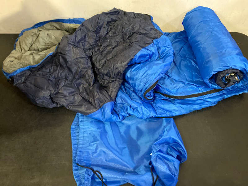 Photo 1 of Camping Sleeping Bag - 3 Season Warm & Cool Weather - Summer Spring Fall Lightweight Waterproof for Adults Kids - Camping Gear Equipment, Traveling, and Outdoors