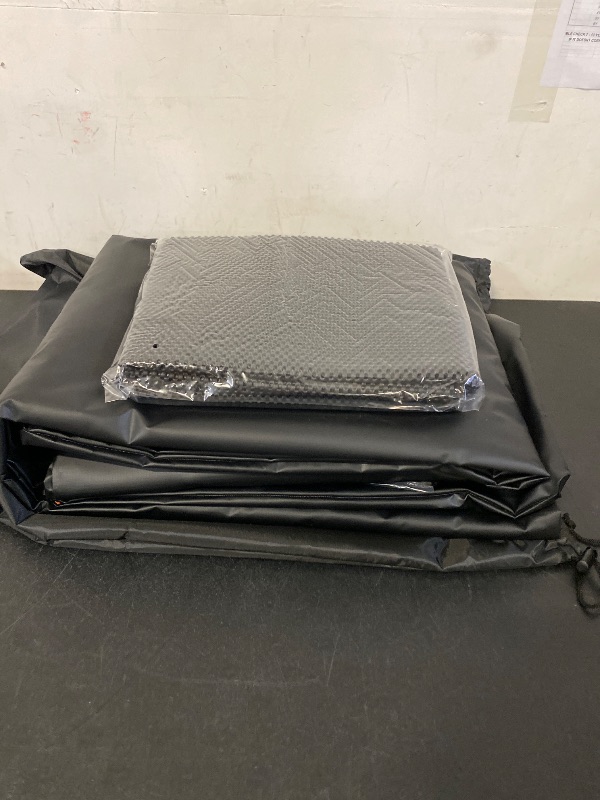 Photo 1 of 30 Cubic Car Rooftop Cargo Carrier Roof Bag Waterproof for All Top of Vehicle with/Without Rack Includes Topper Anti-Slip Mat + Reinforced Straps + 6 Door Hooks + Luggage Lock
