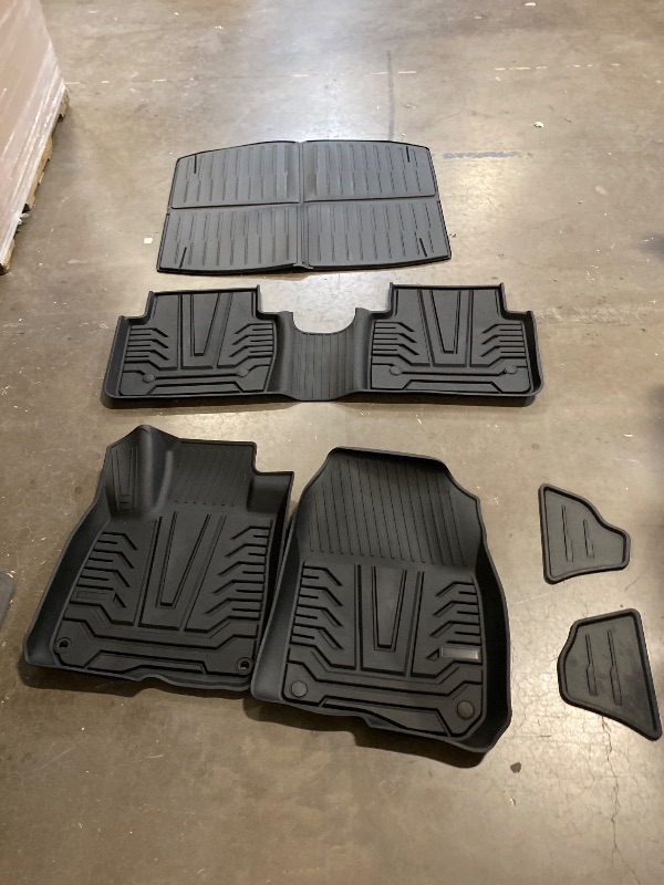 Photo 1 of Cargo Mat Floor Mat Fit for CRV 2017-2022 Fuel Model Floor Liner Cargo Liner for Honda CRV Accessories(Cargo Mat+Floor Mat, 17-22CRV(Not for Hybrid or Touring))