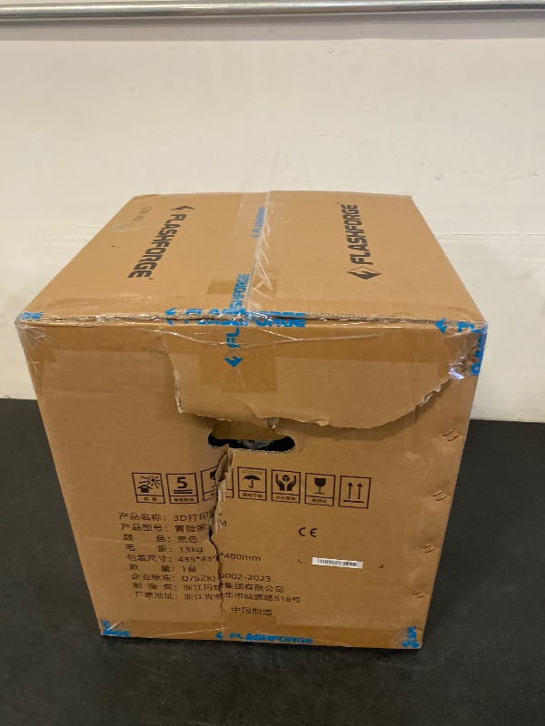 Photo 1 of FLASHFORGE 3D Printer AD5M, CoreXY 600mm/s High-Speed Printer with 1-Click Auto Leveling, High-Temp Direct Drive Extruder, 3s Quick-Swap Nozzle, 220×220×220mm Build Volume