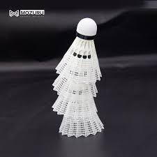 Photo 1 of AboveGenius Goose Feather Badminton Birdies 6 Pack, Badminton Shuttlecocks with Stability Durability, High Speed Shuttle Balls for Indoor Outdoor Backyard Practice Training