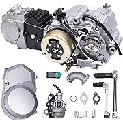 Photo 1 of 125cc 4 Stroke Engine Motor, CDI Pit Dirt Bike Single Cylinder Manual Clutch Engine Motor Kit Fit for Honda CRF50 CRF70 XR50 XR70 Z50 Spark Plug A7TC Carburetor PZ16J
