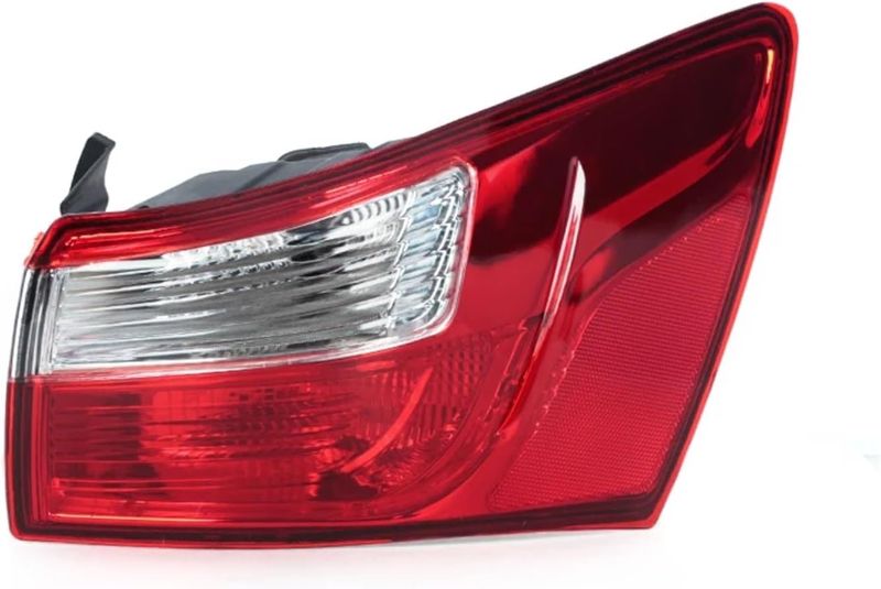 Photo 1 of Tail Light Assembly Compatible with Kia Rio Sedan 2012 2013 2014 2015 2016 2017 Rear Outer Taillight Brake Lamp Turn Signal Light(Only 1 Right)