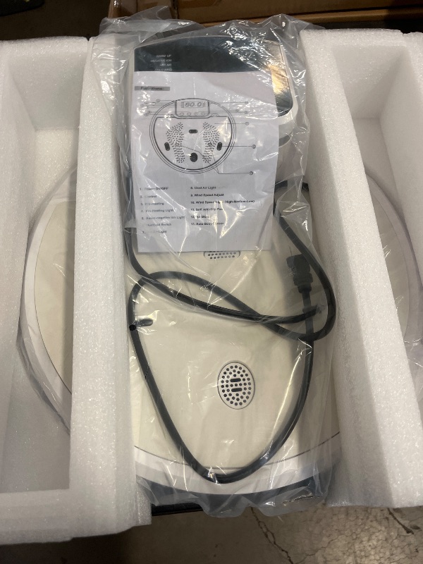 View 2 of 1400W Full Body Dryer After Shower,Body and Feet Dryer,Anti-Slip Foot Pad,Intelligent Touch Screen,Body Care Dryer,Electric Body Dryer