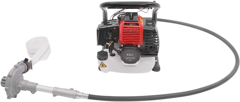 Photo 1 of 2-Stroke Water Transfer Pump 1.25KW 43CC Gasoline Engine Water Pump 1.5 Inch Flex Shaft Water Pump Gas Powered Water Pump High Pressure Water Trash Pump for Irrigation Drainage| US STOCK