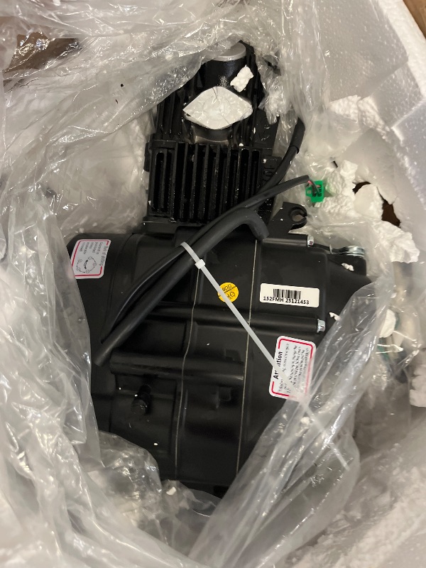 Photo 1 of 110CC Engine Motor, 4 Speed ATV Quad Engine Motor Complete Kit, Kick Start Motor Engine w/Reverse for Go Kart, Dirt Bike, ATV, Pit Bike