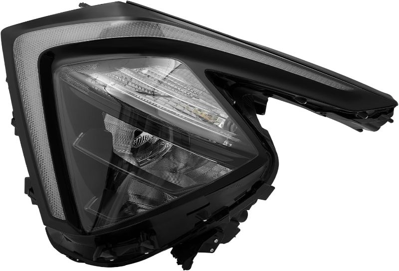 Photo 1 of Headlight Assembly for Kia Sportage SX/EX/LX 2022 2023 2024 LED Passenger Side Headlamp Black Housing, Clear Lens 92102-DW000 (Left)