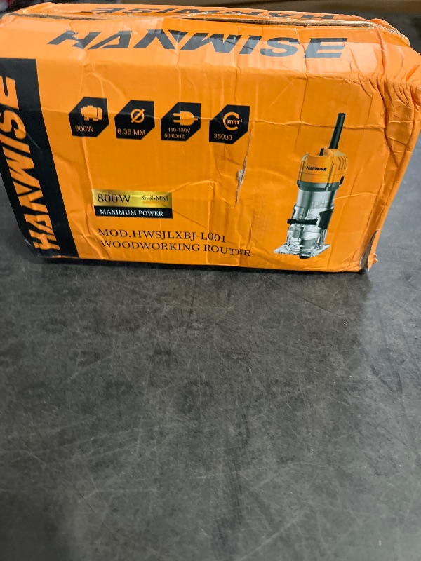 Photo 1 of AVID POWER 630W 5.3 Amp Wood Router Tool with Fixed Base Compact Router for Woodworking, 35,000 RPM, 1/4” collet & 5 Trim Bits, Straight & Roller Guide, 2 Wrenches and Carbon Brushes
